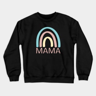 Mama Rainbow Crewneck Sweatshirt